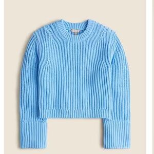 J. Crew Heritage cotton fisherman crewneck sweater